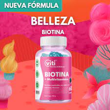 Biotina + Multivitamínico para cabellos, uñas, piel