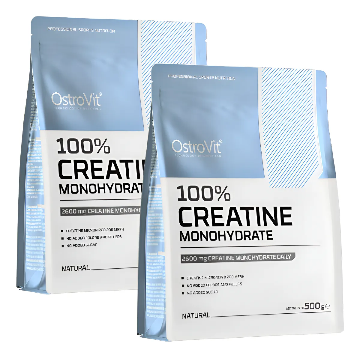 Pack X2 Creatina Monohidrato Ostrovit 500g
