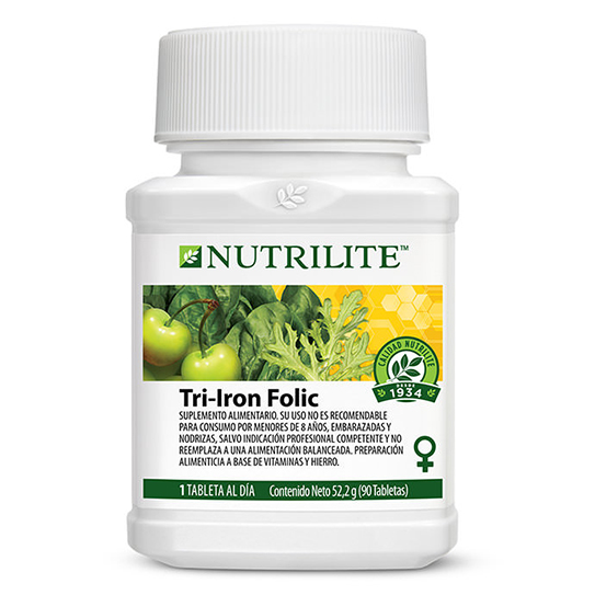 Acido folico con vitamina c Nutrilite