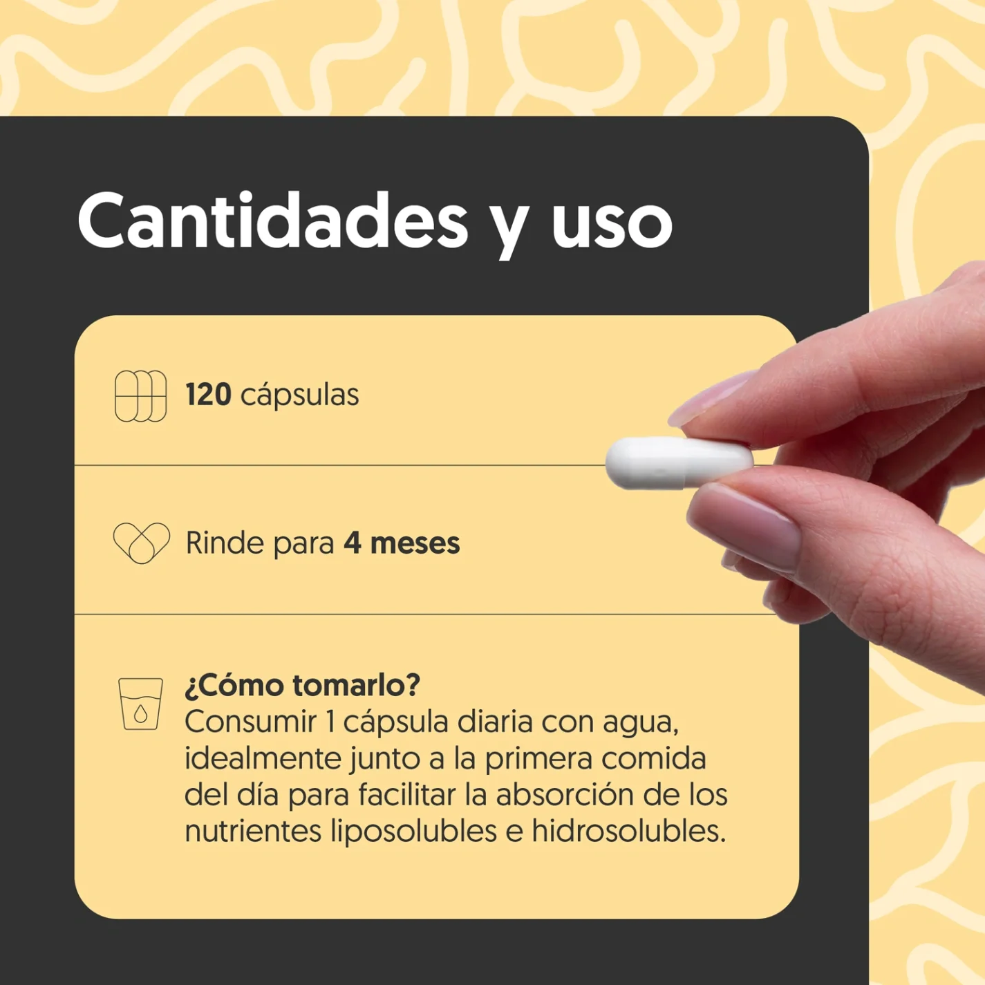 Multivitamínico 120 Cápsulas - Imagen 4