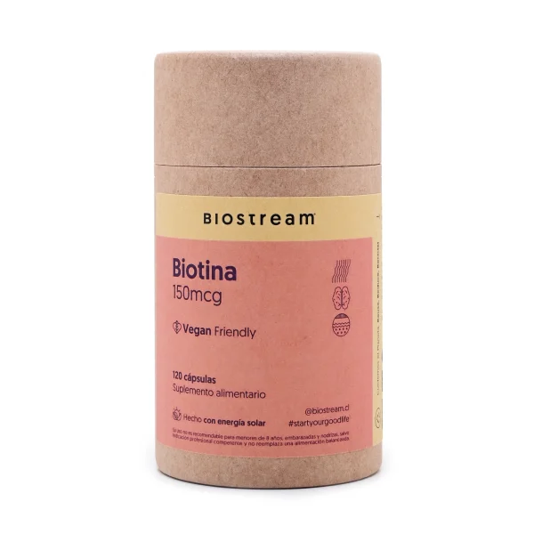 Biotina Multivitamínico para cabellos, uñas, piel